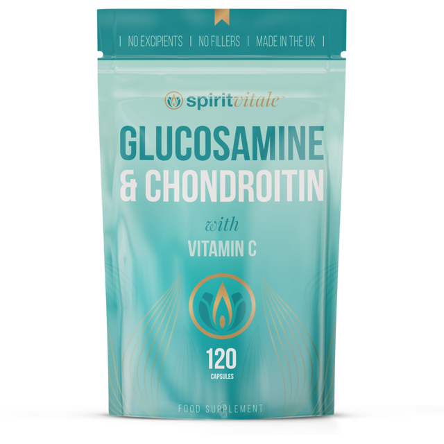Glucosamine, Chondroitin & Vitamin C - 120 Capsules